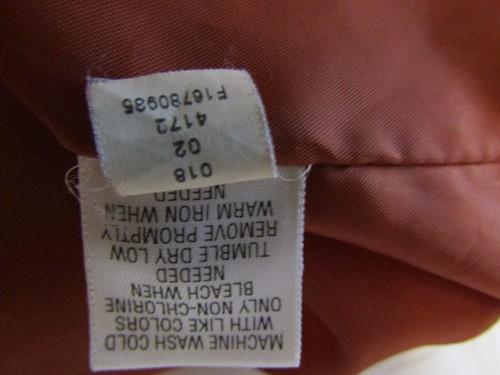 Jacket – Corduroy - Jacket By Merona – Size XXL – Fire Orange - (SC700-110) - Picture 19 of 22