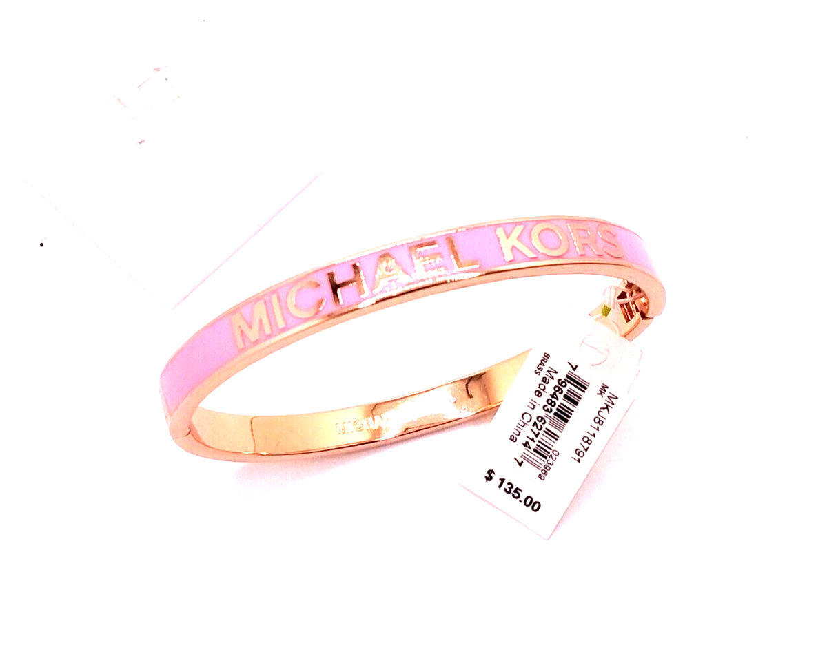 Designer Bracelets Michael Kors Beaded Bracelet Rose Gold Michael