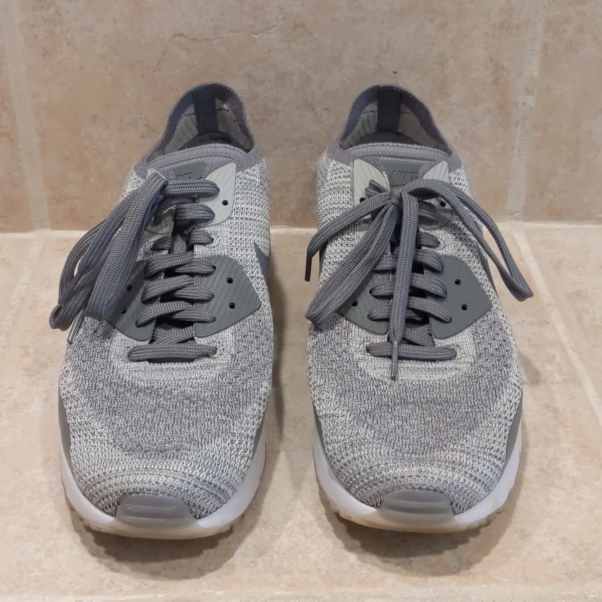 Nike Air Max 90 Ultra 2.0 Flyknit Pure Plat Cool Grey 875943 003