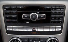 V2 2012 -2014 Mercedes Cla Cls Ml Series Radio Button Decals Worn Peeling Button