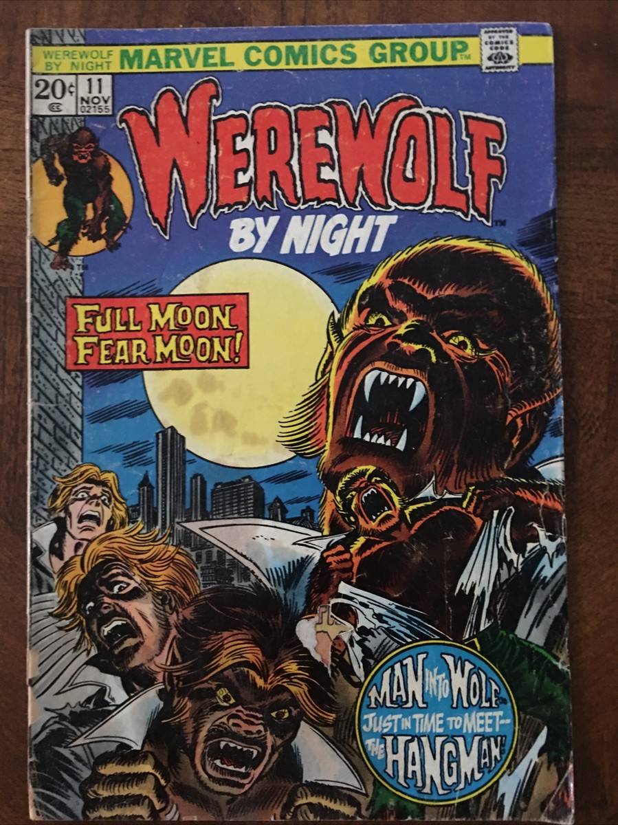 WEREWOLF BY NIGHT (Marvel Comics, 1973, No. 11) Vintage Monster