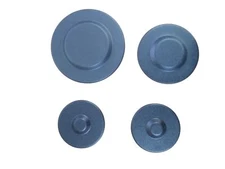 Gas Range Burner Cap Black 4 Pack Kit for Whirlpool Maytag WPW10299233