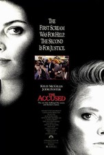 THE ACCUSED Movie POSTER 27x40 Jodie Foster Kelly McGillis Bernie Coulson Leo