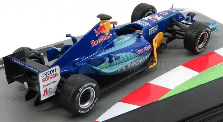 MODELLINO AUTO STATICO CENTAURIA SAUBER F1 C23 2004 FELIPE MASSA VETRINA 1/43 - Immagine 2 di 4