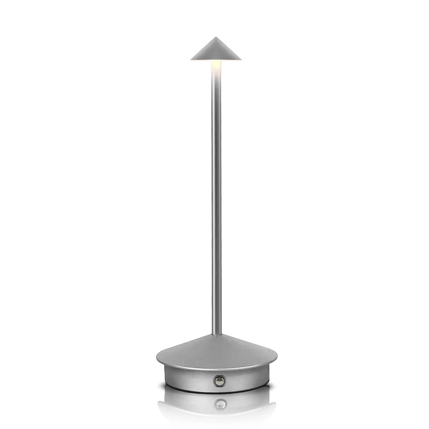 Portable LED Table Lamp with Touch Sensor, 3-Levels Brightness Metal Desk Lam...