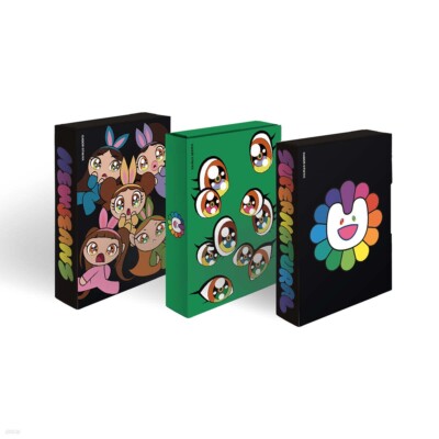 NewJeans Album Supernatural NJ X MURAKAMI Weverse 3Ver SET QR Card