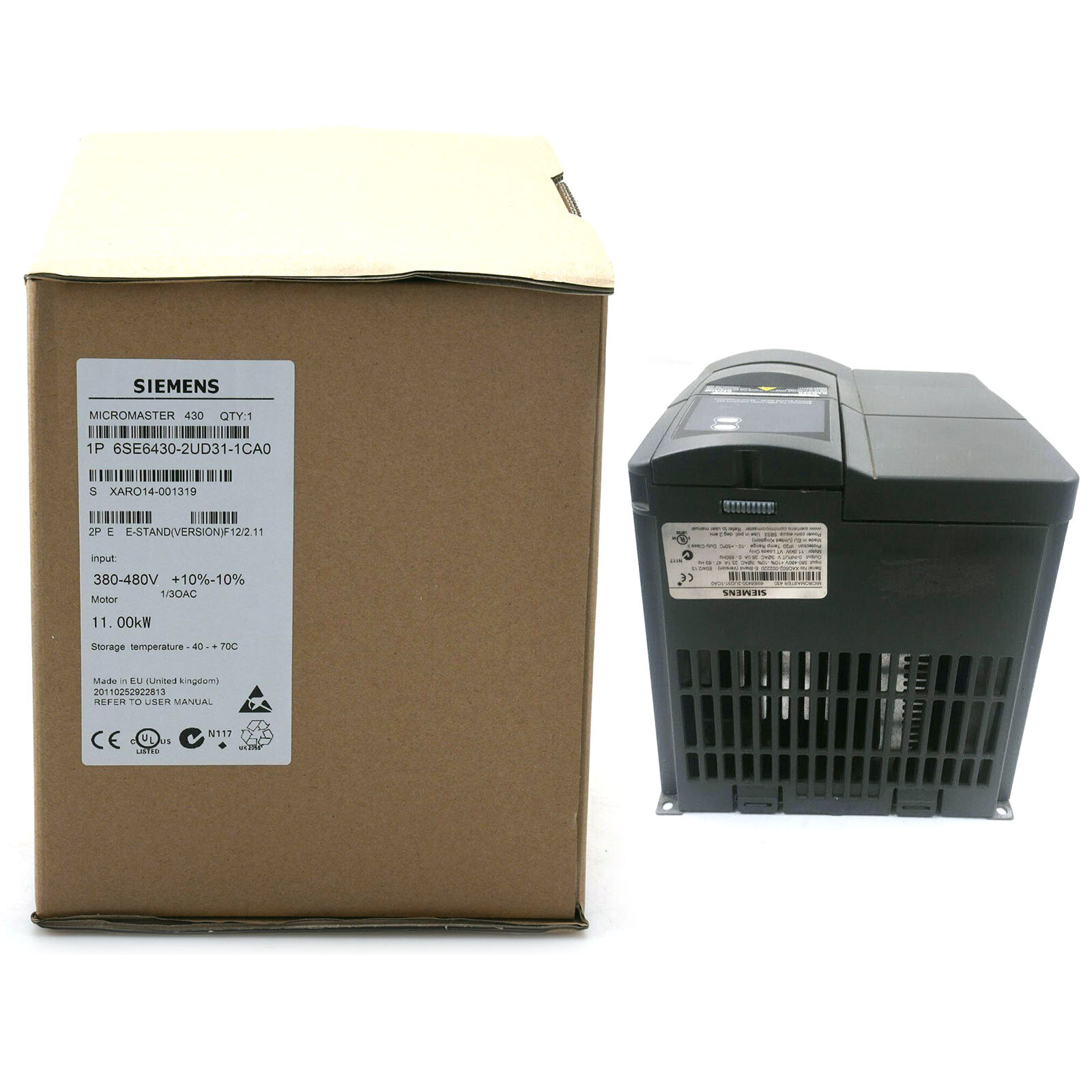 Siemens 6SE6430-2UD31-1CA0 FREQUENCY INVERTER DRIVE PLC Module Brand New