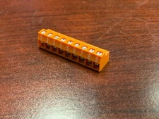 QTY-4 Wieland 8140SS-9 Terminal Block 9 Position 10A 250V