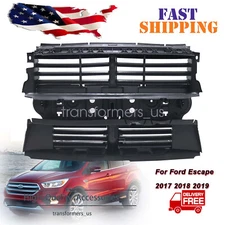 Front Active Control Grille Shutter Assembly W/Motor for 2017-2019 Ford Escape