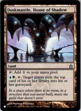 Magic the Gathering Duskmantle, House of Shadow List Ravnica: City of Guilds MTG