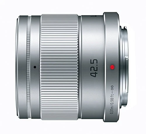 Panasonic LUMIX G 42.5mm/F1.7 ASPH POWER H-HS043-S Silver Lens for MFT NEW - Image 4 of 4