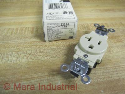 Leviton 5361-I Single Receptacle 20A-125V | eBay