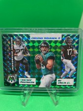 2020 Panini Mosaic Flea Flicker Green FF10 Fournette/Minshew II/Chark Jaguars