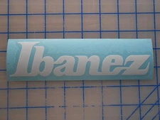 Ibanez Sticker 3" 5.5" 7.5" 11" Gio Bass Artcore Guitar Amp Tube Strings Jem