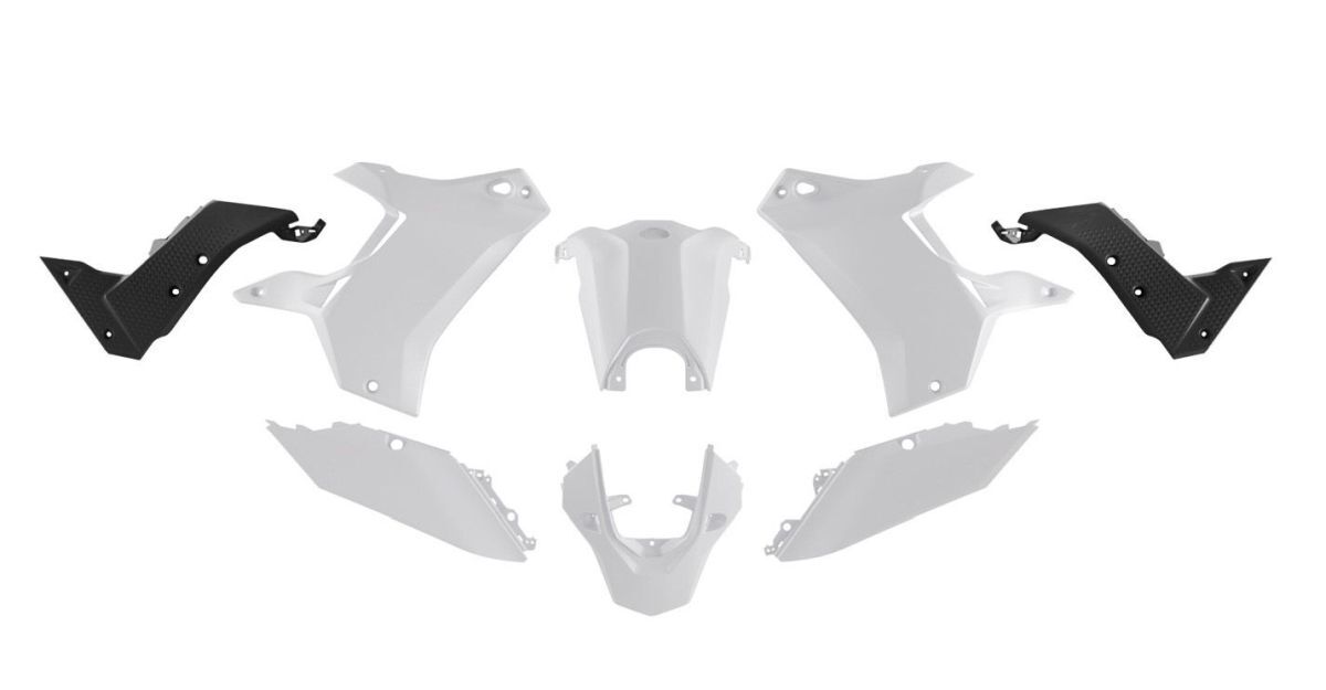 Plastiques T7 Révolution incassables pour Yamaha Ténéré 700 2019 carénage haute résistance