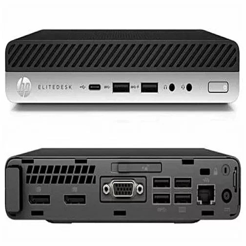 Refurbished HP EliteDesk 800 G3 Mini i5-6500T 2.50 GHz 8GB 256GB SSD Win 10 Pro - Image 3 of 4