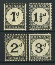 M11668 Grenada 1921-22 SGD11/4 - 1921 Dues