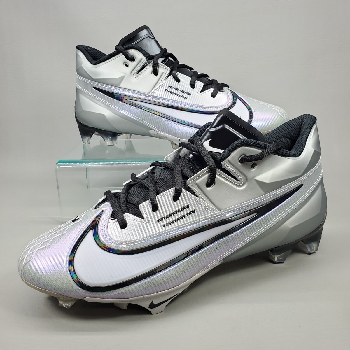 Nike Vapor Edge Elite 360 Football Cleats DA5457-002 Grey Mens size 11 New Nike Vapor Edge Elite 360 2 Grey Football Cleats Mens Size  main image 2