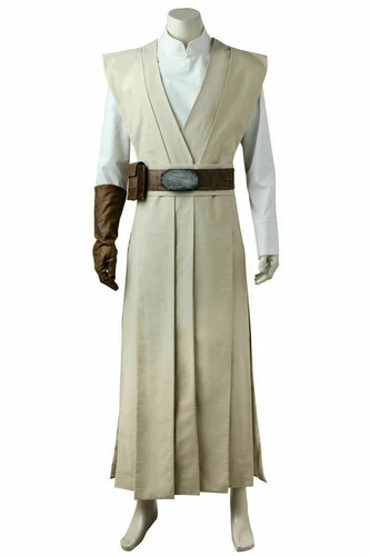 Disfraz de Luke Skywalker de Luke Skywalker de lujo de The Last Jedi de Star Wars Episodio VIII para hombre - Imagen 6 de 8