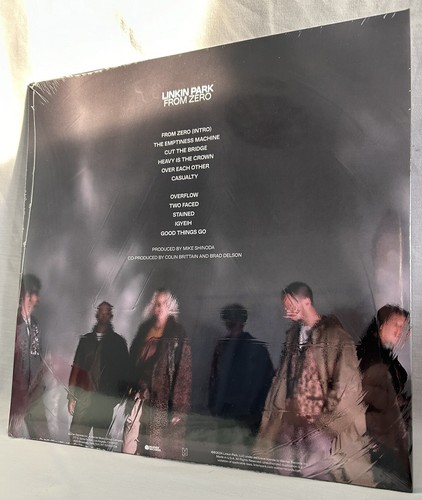 IN HAND!! Linkin Park From Zero BLUE & ORCHID SPLATTER Vinyl LP Brandneu - Bild 5 von 5