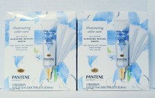 Pantene illuminating color care Glossing Rescue Shots 2 Boxes 