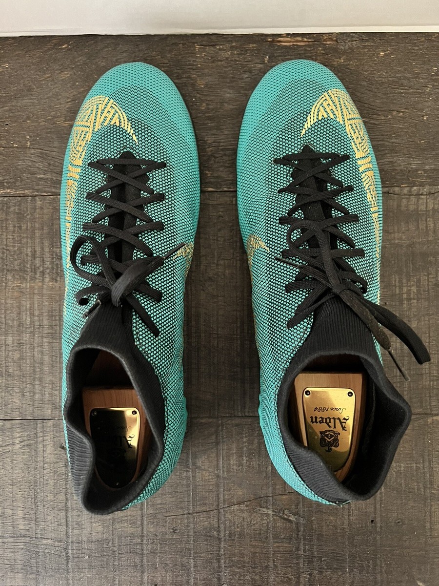 Nike Mercurial フットサルシューズCR7モデル NIKE MERCURIAL SUPERFLY CR7 SE SG RARE GOLD #101/333 SZ 10.5