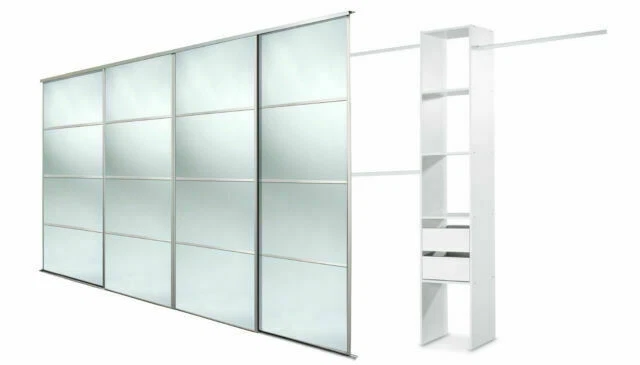 Wardrobes with 4 Sliding Doors