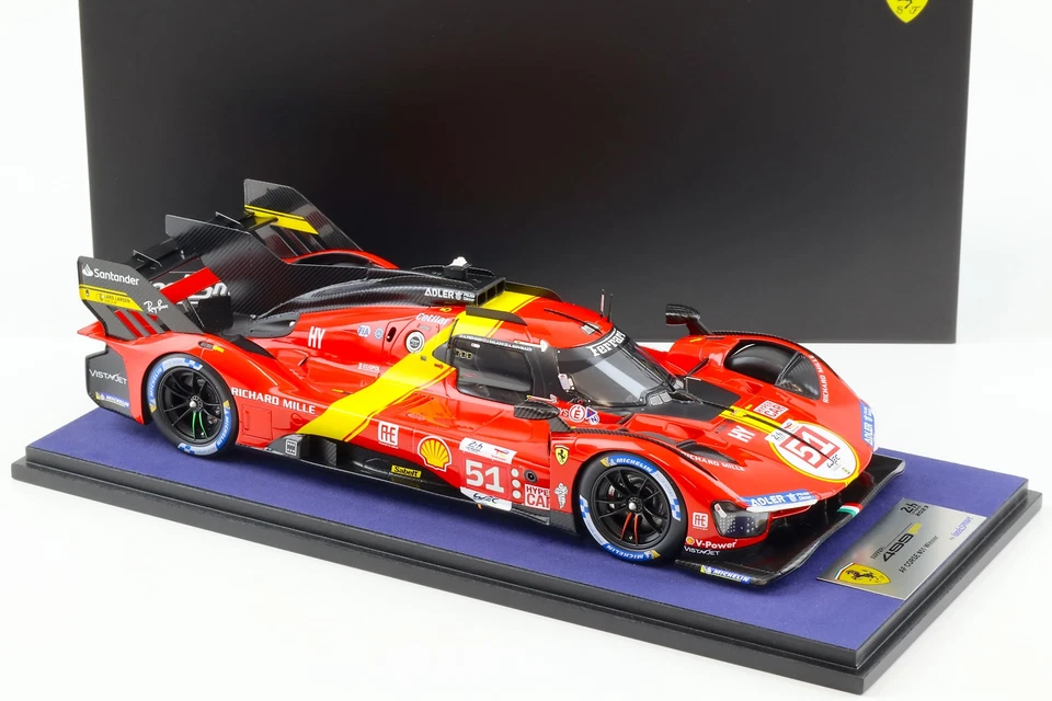 1:18 LookSmart Ferrari 499P #51 AF Corse Winner 24h Le Mans 2023 Guidi/ Calado - Bild 2 von 4
