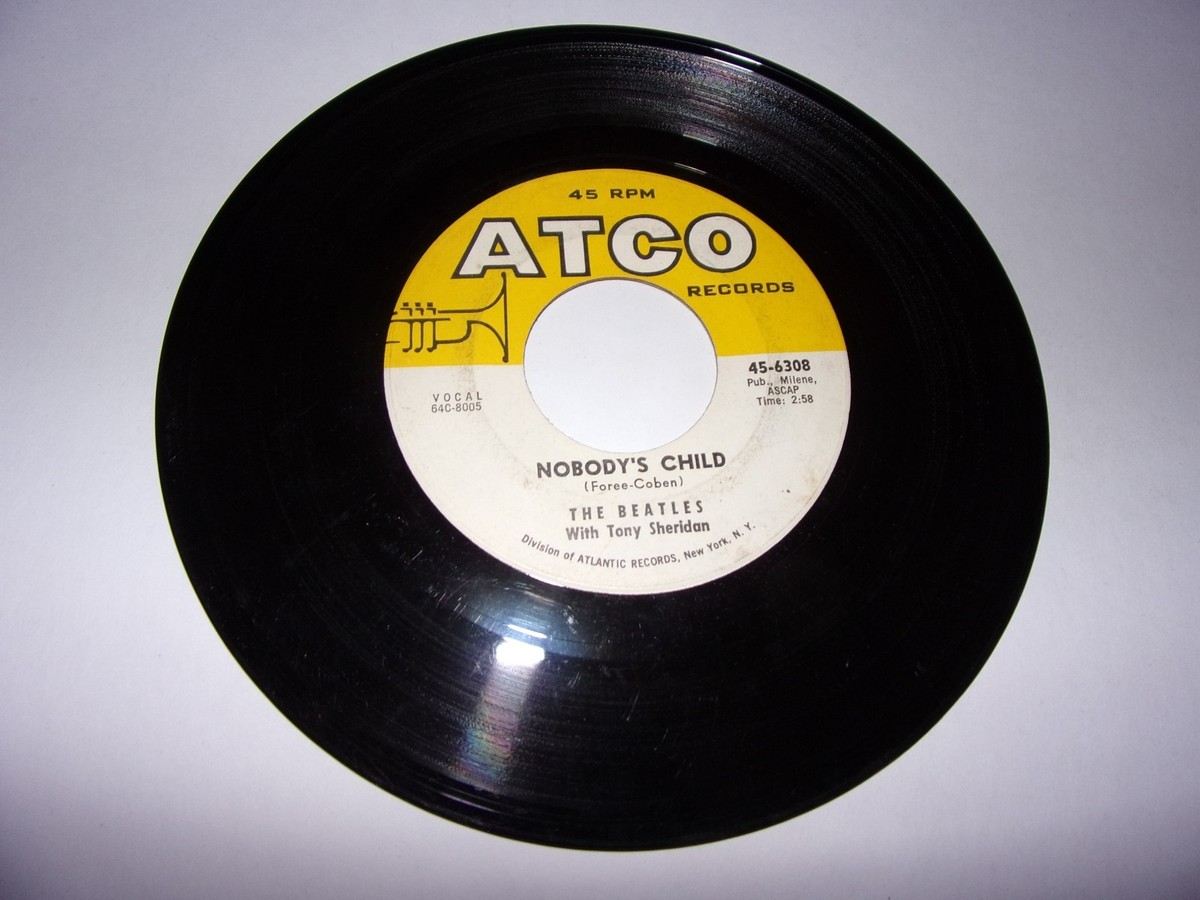 The Beatles: Ain't She Sweet / Nobody's Child / 45 Rpm / 1964