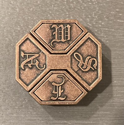 hanayama puzzle level 6 NEWS metal brain teaser