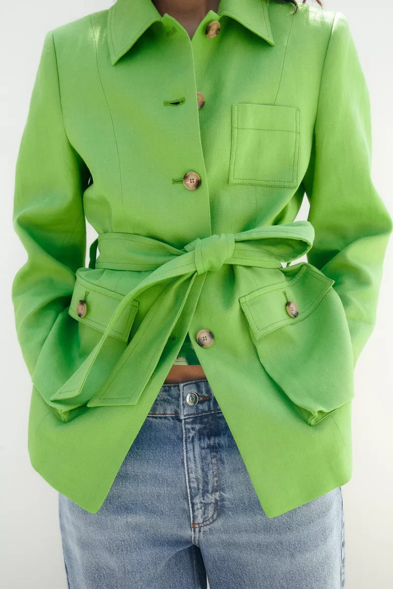 Apple green hotsell jacket womens