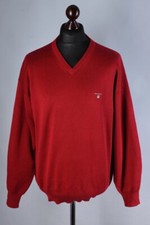 Gant V Neck Classic Jumper Size L