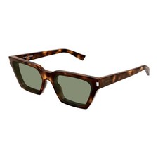 NEW SL633 CALISTA 003 SAINT LAURENT SUNGLASSES WOMEN HAVANA SQUARE