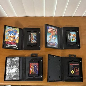 SEGA Genesis Game Lot w/ Manuals - Sonic, Aladdin, Mortal Kombat, Madden
