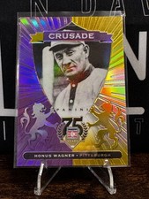 2014 Panini Hall of Fame - Crusades Honus Wagner #4 Purple /50