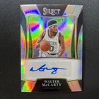 2021-22 Panini Select Basketball Walter McCarty Card No. SS-WMC Signature Select