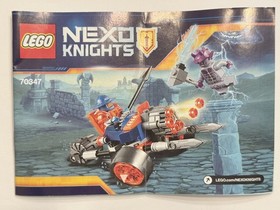 Lego Nexo Knights 70347 - King's Guard Artillery - 100% Complete with Minifigs