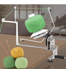 Yarn Winder 15 oz Large Capacity Sturdy Metal Ball Spinner Efficiently Yarn