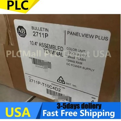 2711P-T10C4D2 AB PanelView plus terminal 2711PT10C4D2Brand New In Box