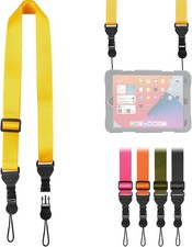 Breathable Adjustable Shoulder Strap in Bright Yellow - Perfect for iPad  More