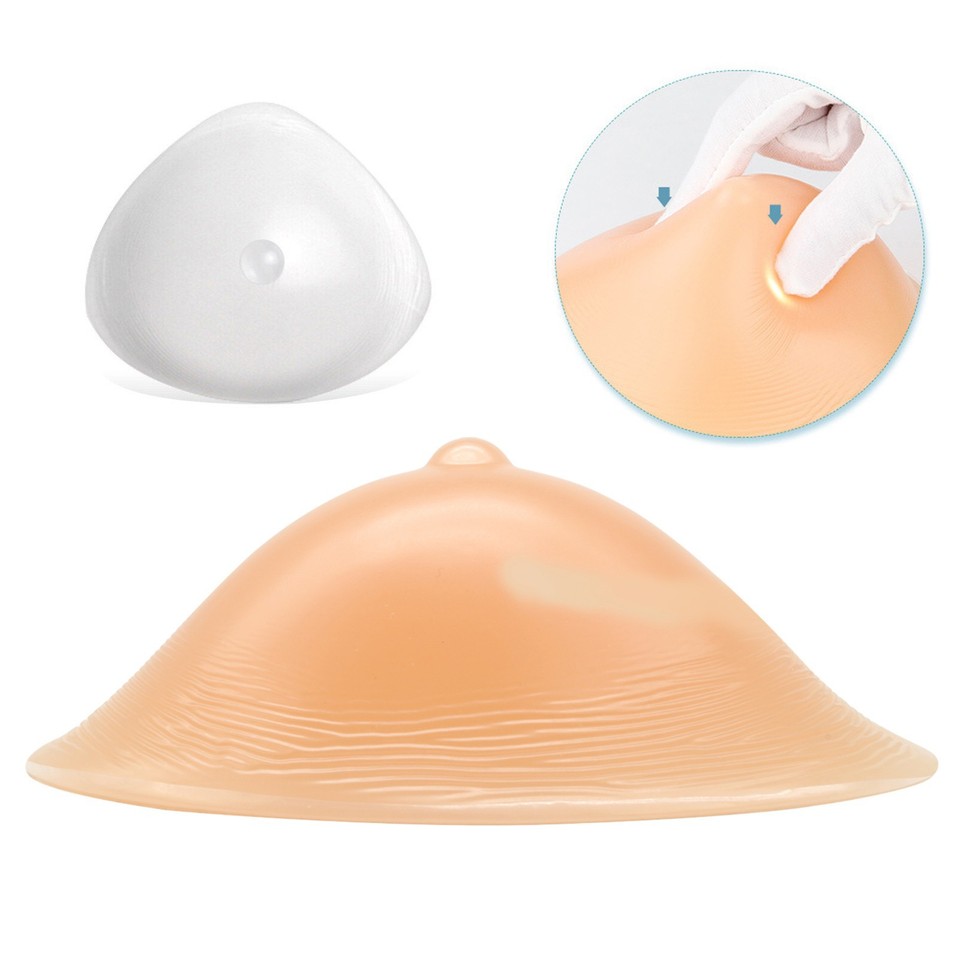 Sujetador de mastectomía de silicona para formas de senos potenciador travesti inserciones almohadillas 1 pieza