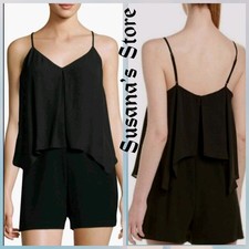 BCBG MAXAZRIA SIZE 8 GALIENA V-NECK RUFFLE RO...