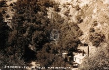 Standard Oil Co. Oil Wells Newhall California CA c1910 RPPC Photo Postcard COPY