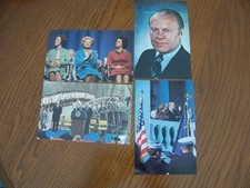 United States President Gerald R Ford 4 Different Related Postcards