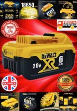 DeWALT 18V-20V 6Ah XR Li-ion Battery, COMPATIBLE With All 18V And 20V Tools