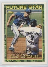 1994 Topps Future Star Alex Gonzalez #67 3a3