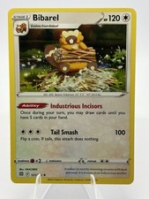 Bibarel 121/172 Holo Rare Brilliant Stars Pokemon Card NM