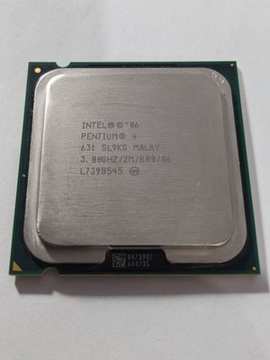 Intel Pentium 4 631 Processor @ 3.00GHz 2MB 800MHz LGA775 SL9KG