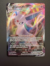 Pokémon TCG Espeon VMAX 065/203 Holo Carta Rara Cieli in Evoluzione