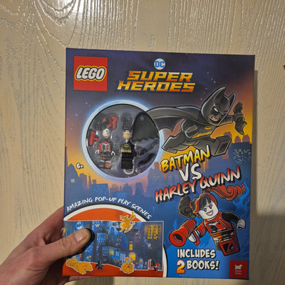 NEW LEGO DC SUPERHEROES BATMAN VS HARLEY QUINN POP-UP PLAY SCENE SEALED